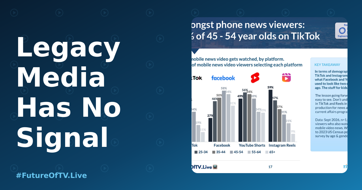 Legacy Media Has No Signal